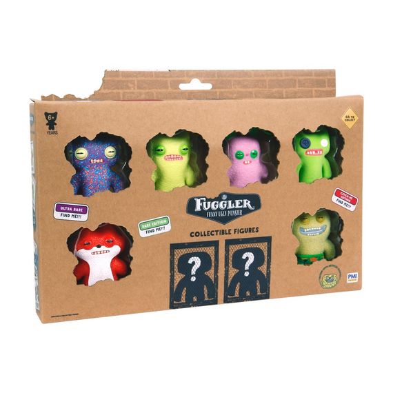 FUGGLER S1 COLLECTIBLE FIGURES -8 PACK DELUXE BOX F - Model Kits - Collectibles - Techbox