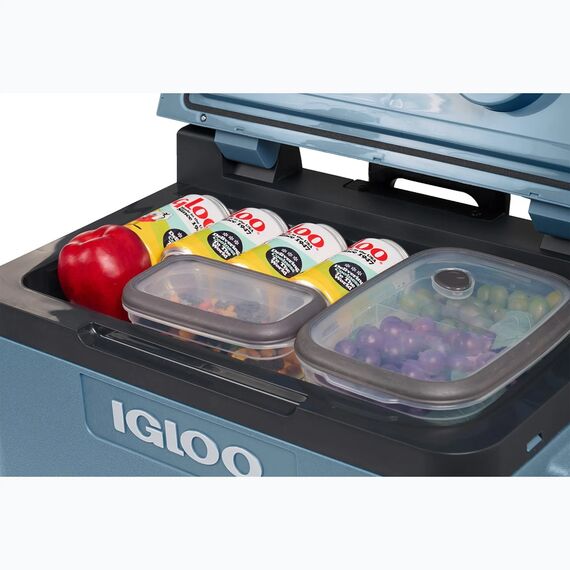 Igloo IE42 Thermoelectric Cool Box 42L, Light Blue | Techbox