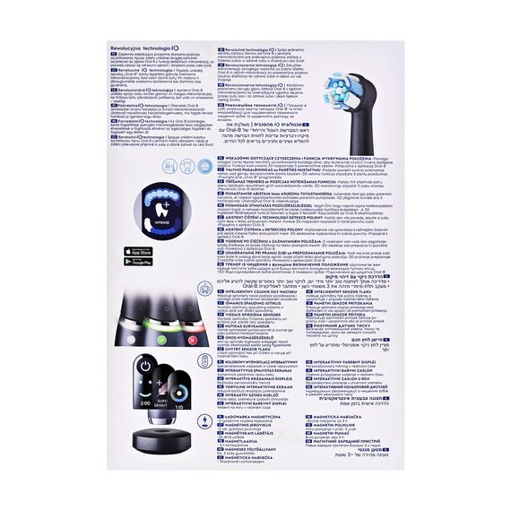 Oral-B iO9 Limited Edition Electric toothbrush Black | Techbox
