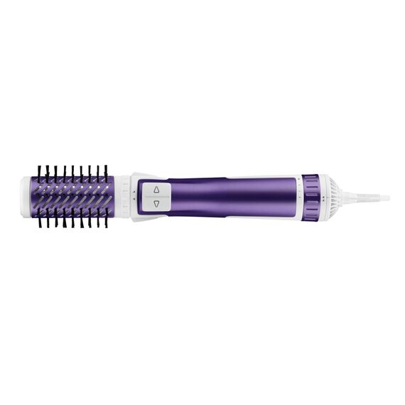Rowenta CF9530 hair styling tool Hot air brush Steam Purple, White 1000 W 1.8 m - Hair Irons & Brushes - Personal Care - Techbox