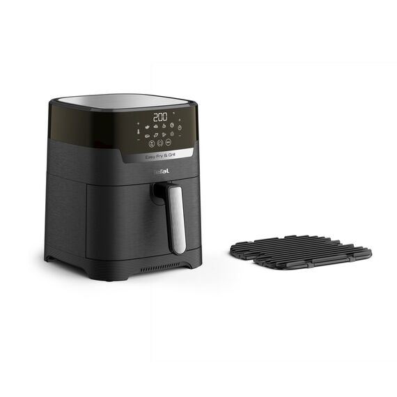 Tefal Easy Fry & Grill EY5058 Single 4.2 L Stand-alone 1550 W Hot air fryer Black - Deep Fryers - Cooking - Techbox