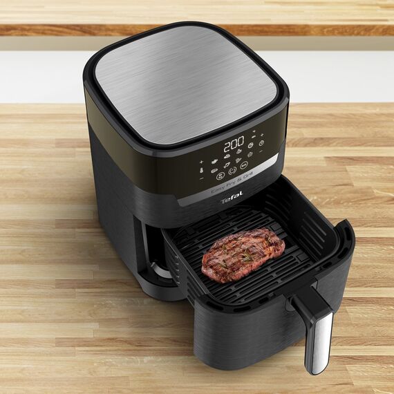 Tefal Easy Fry & Grill EY5058 Single 4.2 L Stand-alone 1550 W Hot air fryer Black - Deep Fryers - Cooking - Techbox
