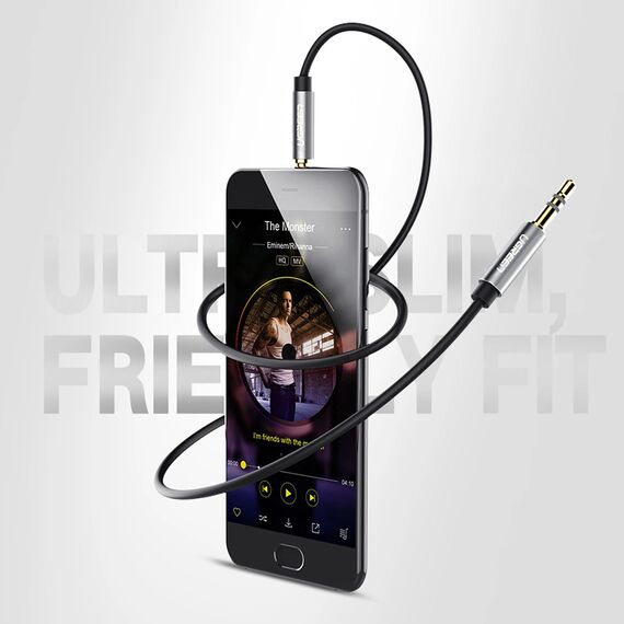 Ugreen AV119 10736 audio cable mini jack 3.5mm / mini jack 3.5mm 3m - black | Techbox