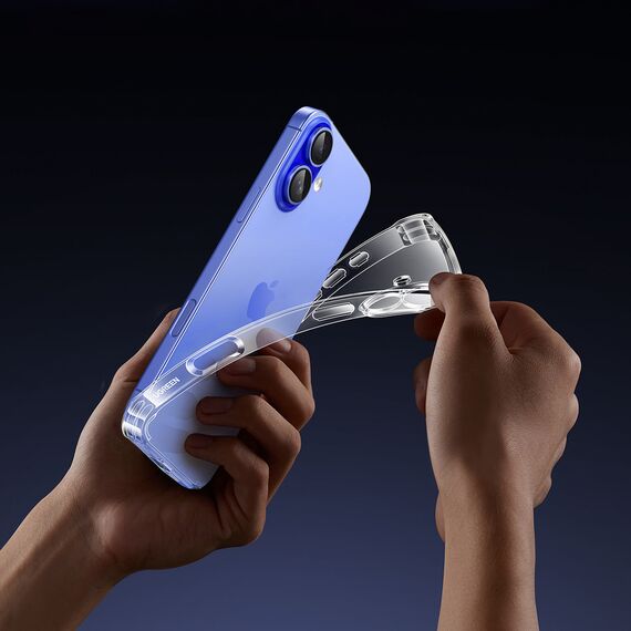 Ugreen Bright Cushion CA101 Case for iPhone 16 Plus - Clear | Techbox
