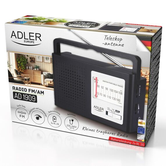 AM/FM radio ADLER AD 1909 | Techbox