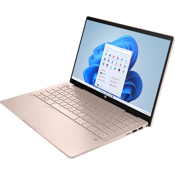 HP Pavilion x360 14-ek2000ny Core i5 120U 14" FHD Touch IPS 60Hz 300 nits 16GB DDR4 512GB SSD 5MP camera 43Wh Win11 Pale Golden Rose 2-year warranty - Laptops | Macbook - Laptops & Desktops - Techbox