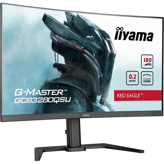 iiyama G-MASTER GCB3280QSU-B2 computer monitor 80 cm (31.5") 2560 x 1440 pixels Dual QHD LED Black - Monitors - Monitors & Mounts - Techbox