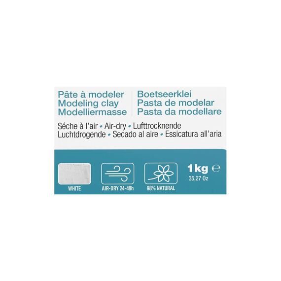 Cernit - Clay 1000g Hvid (776302) / Toys