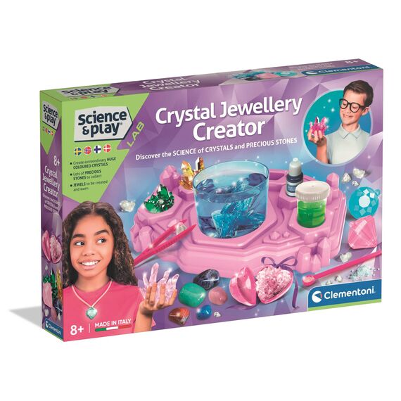 Clementoni - Crystal Jewels Lab (I-78398) / Toys