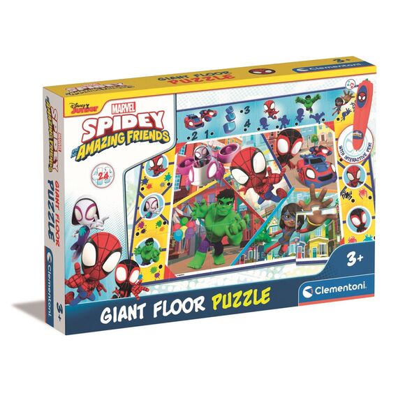 Clementoni - Giant Floor Puzzle, SPIDEY (I-16735) / Toys