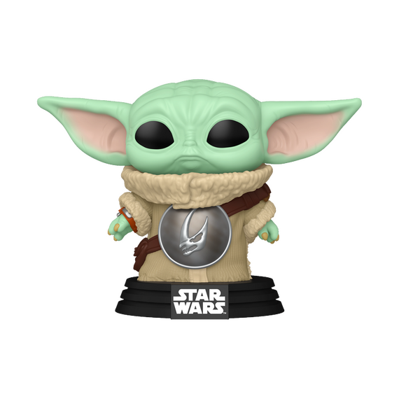Funko Pop! - Star Wars: The Mandalorian & Grogu - Grogu with Mudhorn Chest Armor (90447) / Toys