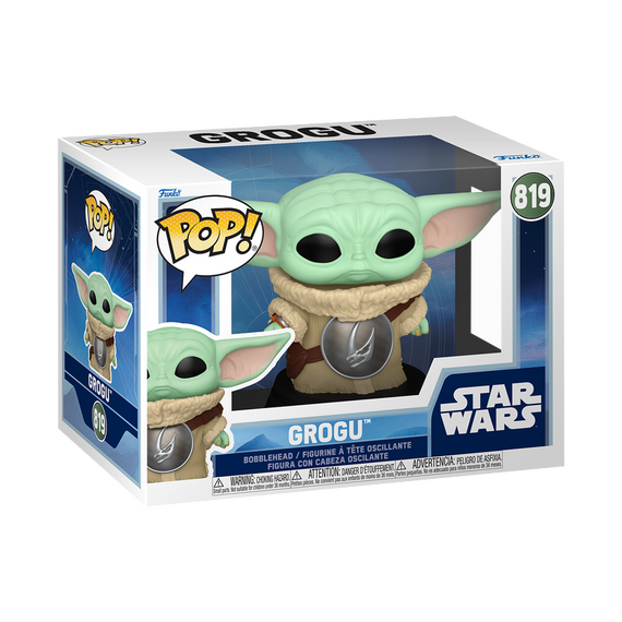 Funko Pop! - Star Wars: The Mandalorian & Grogu - Grogu with Mudhorn Chest Armor (90447) / Toys