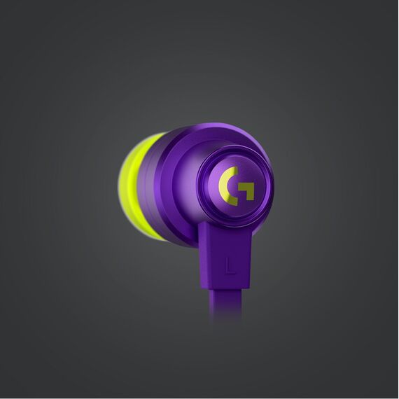 Logitech - G333 In-ear Gaming Headphones Purple / Electronics