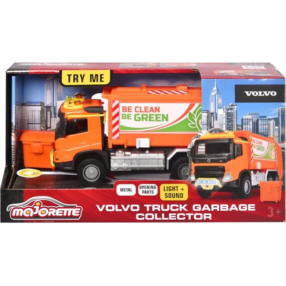 Majorette - Volvo Truck Garbage Collector (213743000) / Toys