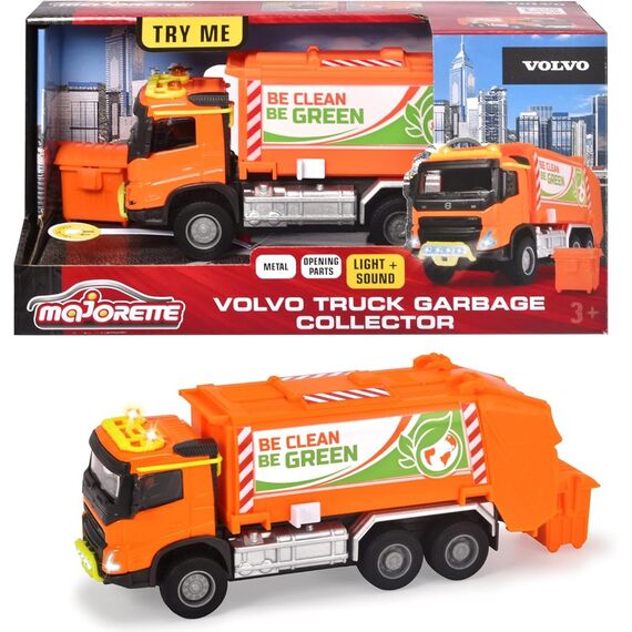 Majorette - Volvo Truck Garbage Collector (213743000) / Toys
