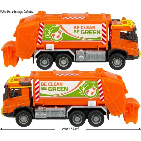 Majorette - Volvo Truck Garbage Collector (213743000) / Toys