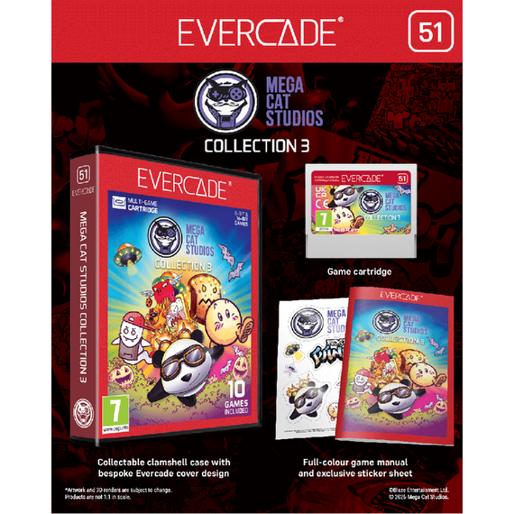 Mega Cat Studios Collection  3 / BLAZE TAB Plus - Retro Gaming - Gaming - Techbox