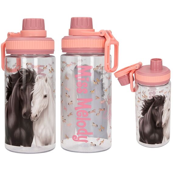 Miss Melody - Drinking Bottle BLOSSOM PONY - Pink and Peach - 500 ml / Toys