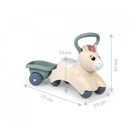 Smoby - Baby Pony Ride-on (7600140502) / Toys