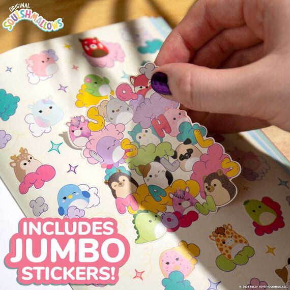 Squishmallows - Sticker Book - (333-224701) / Toys