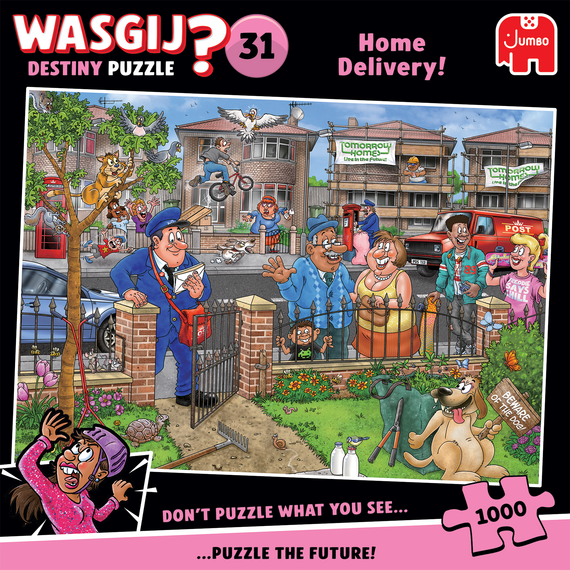 Wasgij: Destiny 31 - Home Delivery! (1000 pieces) (1110100805) / Toys