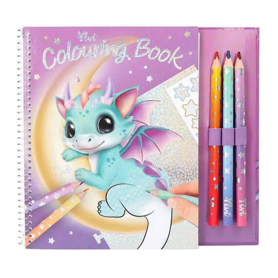Ylvi - Lucky Dragon Colouring Book (0413797) / Toys