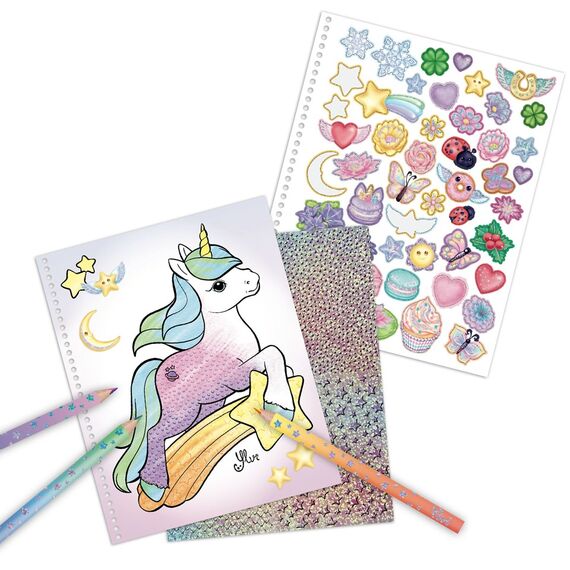 Ylvi - Lucky Dragon Colouring Book (0413797) / Toys