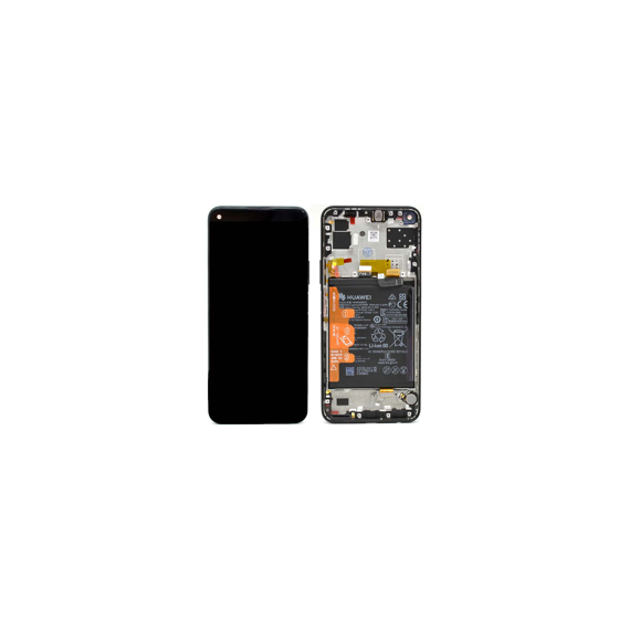 Huawei (02353SUN) Original LCD touchscreen incl. Battery - Black, Huawei P40 Lite 5G - LED Screens - Smartphone LCD - Techbox