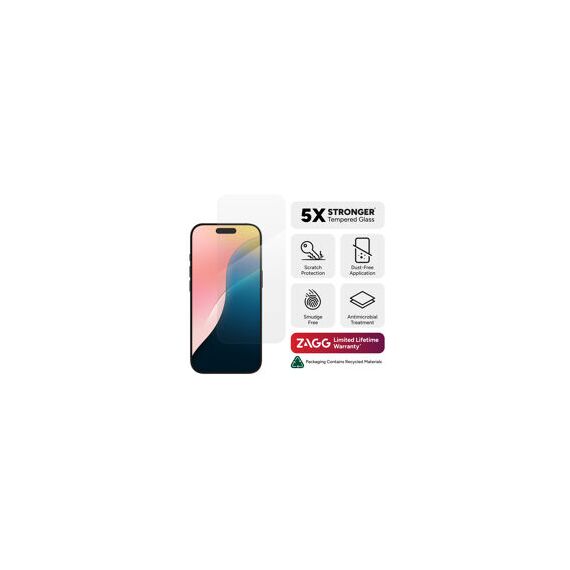 ZAGG/Invisible Shield (200114860) ZAGG/InvisibleShield Glass (clear) Elite, Apple iPhone 16 Pro - Uncategorized Screen Protection (2) - Screen & Camera Protection - Techbox