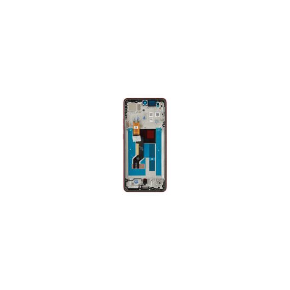 Motorola (5D68C30477) Display LCD incl. Frame (Original) - Red, Motorola Moto G86 - LED Screens - Smartphone LCD - Techbox