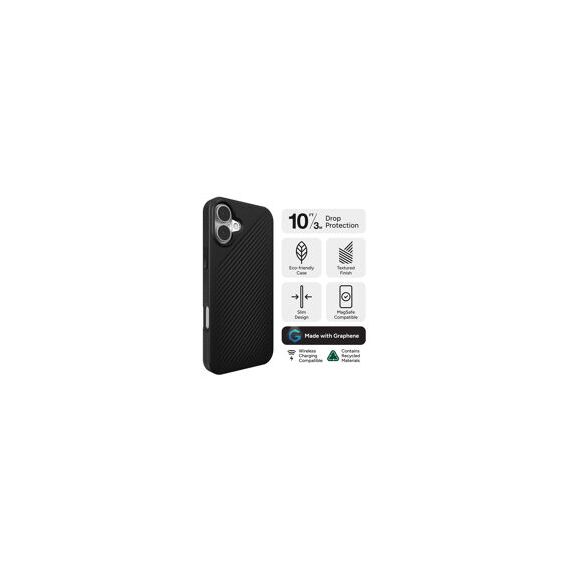 ZAGG/GEAR4 (702315007) Luxe Snap - Black, For iPhone 16 Plus | Techbox