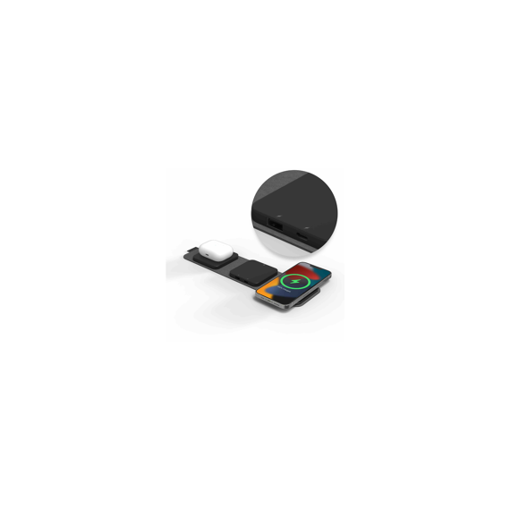 Mophie (840056162822) Mophie Snap+ Multi-device Wireless Travel Charger