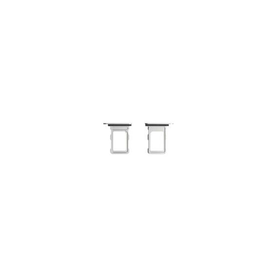 Apple (923-10792) SIM Tray (Original) - White Titanium, Apple iPhone 16 Pro / 16 Pro Max | Techbox