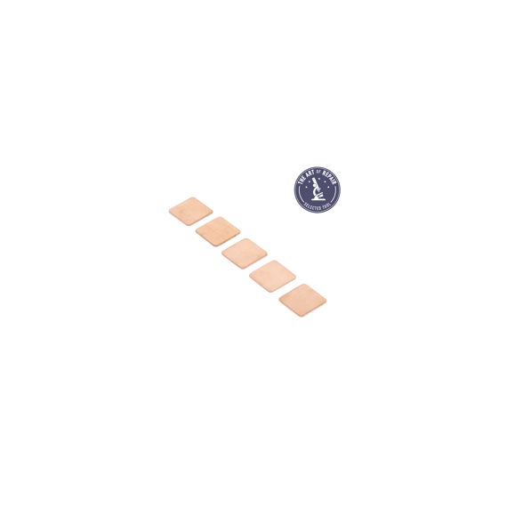 The Art of Repair (AOR-MSC-010) Copper Heatsink Squares (5 pack) | Techbox