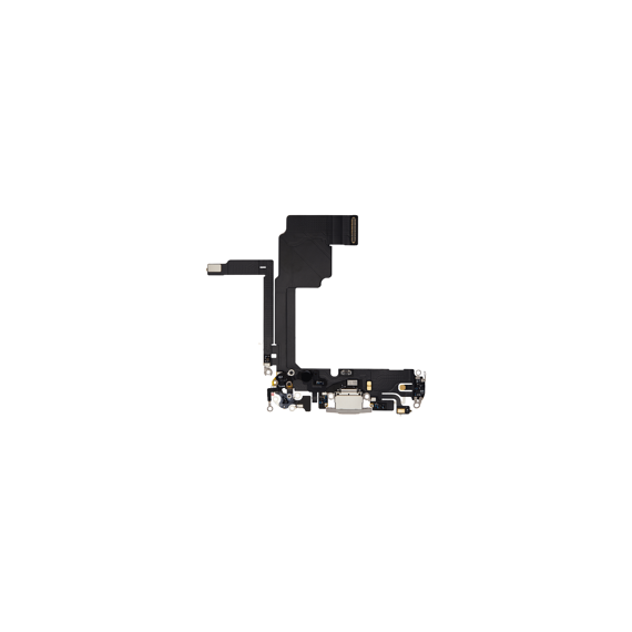 For iPhone/iPad (AP15P0006W) Dock Connector - White, for iPhone 15 Pro - Smartphone Flex Connectors - Smartphone - Techbox