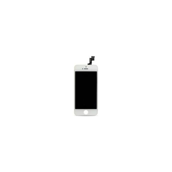 For iPhone/iPad (AP5S001W2) Refurb LCD Touchscreen Complete - White, (Refurb), for model iPhone 5S/SE - LED Screens - Smartphone LCD - Techbox
