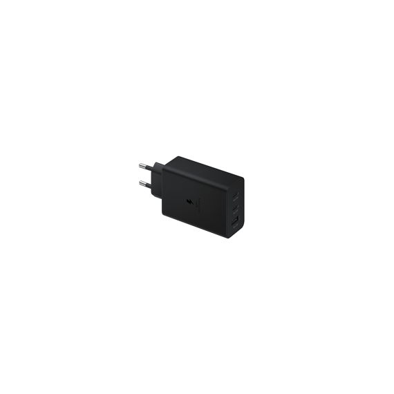 Samsung Accessoires (EP-T6530NBEGEU) Samsung Travel Fast Charger 65W Trio - Black - Travel Chargers - Smartphone Chargers - Techbox