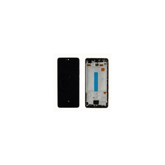 For Galaxy (GH82-25524D-FG3) Display incl. Frame (Compatible soft) - White, For Samsung Galaxy A52; SM-A525 - LED Screens - Smartphone LCD - Techbox