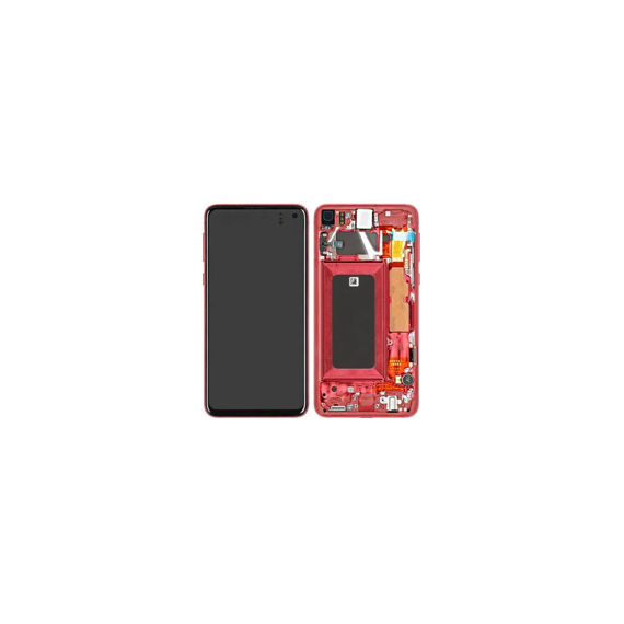 Samsung (GH82-18852H) OLED Touchscreen - Cardinal red, Galaxy S10e; SM-G970F | Techbox