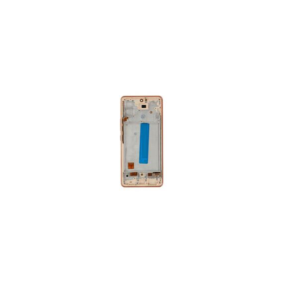 For Galaxy (GH82-28024D-FG3) Display incl. Frame (Compatible soft) - Orange, For Samsung Galaxy A53; SM-A536 - LED Screens - Smartphone LCD - Techbox