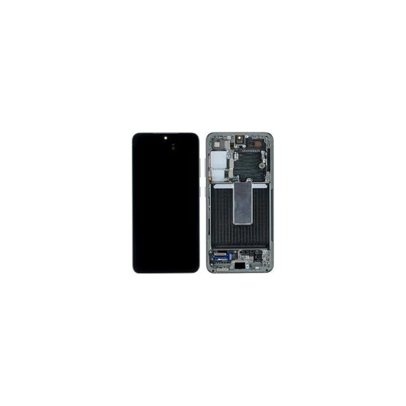 For Galaxy (GH82-30477F-FG3) OLED Touchscreen incl. frame (Compatible soft) - Lime, For Galaxy S23 Plus; SM-S916 - LED Screens - Smartphone LCD - Techbox