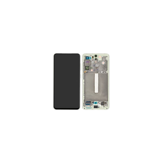Samsung (GH82-26414B) Original OLED Touchscreen - White, Galaxy S21 FE; SM-G990 - LED Screens - Smartphone LCD - Techbox