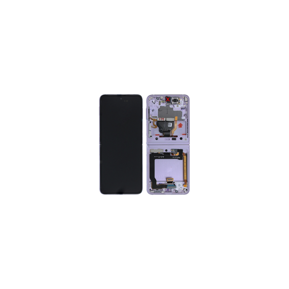 Samsung (GH82-27243D) OLED Touchscreen (excl cam) - Lavender, Galaxy Z Flip 3 5G; SM-F711B | Techbox