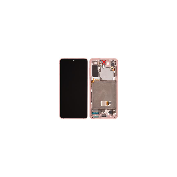 Samsung (GH82-27255D) Original OLED Touchscreen (excl cam) - Phantom Pink, Galaxy S21; SM-G991B - LED Screens - Smartphone LCD - Techbox