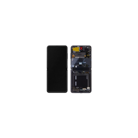 Samsung (GH82-27350A) Original OLED Touchscreen (excl cam) - Black, Galaxy Z Flip; SM-F700 - LED Screens - Smartphone LCD - Techbox