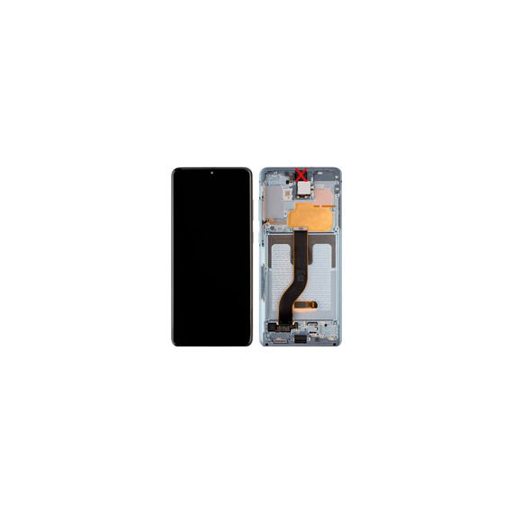 Samsung (GH82-31442D) OLED Touchscreen (excl cam) - Cloud Blue, Galaxy S20 Plus; SM-G985F | Techbox