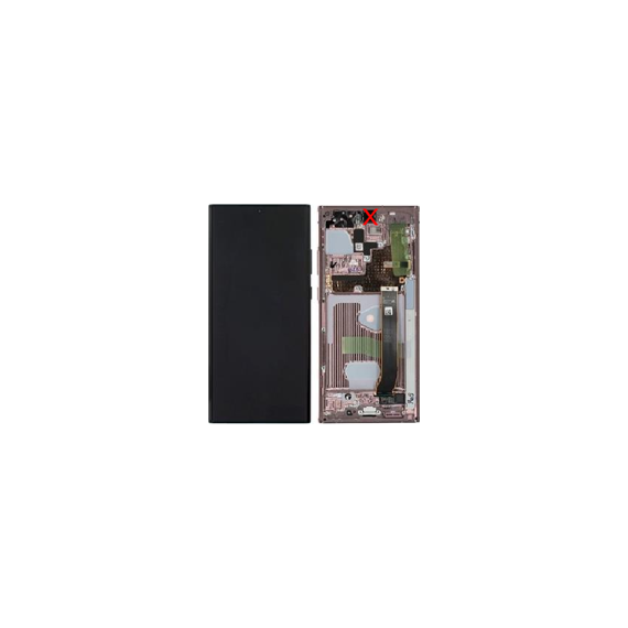 Samsung (GH82-31453D) OLED Touchscreen (excl cam) - Bronze, Galaxy Note 20 Ultra 5G; SM-N985 / N986 | Techbox