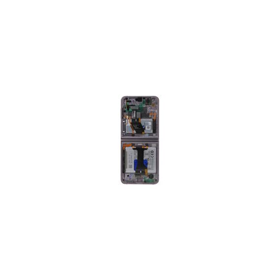 Samsung (GH82-31830C) Display OLED incl. Battery (Original) - Lavender, Samsung Galaxy Z Flip5; SM-F731 - LED Screens - Smartphone LCD - Techbox