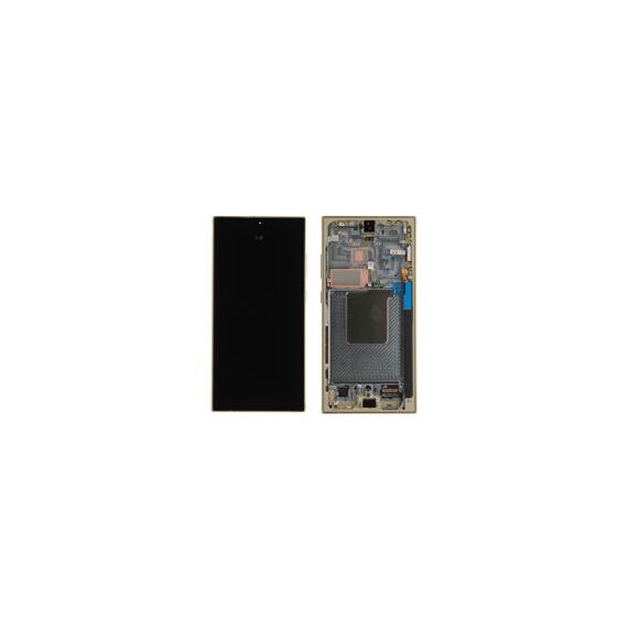 Samsung (GH82-33396C-PA) OLED Touchscreen (incl. pre-assembled frame) - Titanium Yellow, Galaxy S24 Ultra; SM-S928B | Techbox