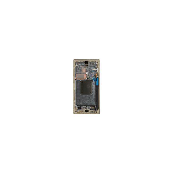 Samsung (GH82-33396C-PA) OLED Touchscreen (incl. pre-assembled frame) - Titanium Yellow, Galaxy S24 Ultra; SM-S928B | Techbox